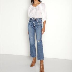 Wrangler - Wild West 603 High Rise Straight Jeans, size 26